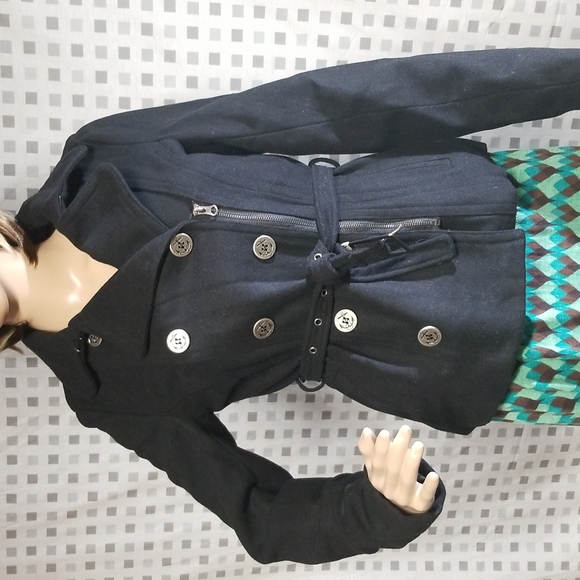 DELIA's Medium weight pea coat - Picture 6 of 8